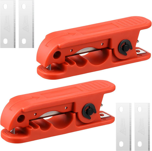 2 Pcs LCP-240 Wire Stripper with 10 Blades Cutter Cable Stripper for AWG 12 to 4/0 Cables Wire Stripping Tool...