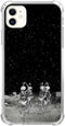 Dancing Skulls Phone Case Compatible with iPhone 12/12 Pro?Hippie Skeletons Phone Case for iPhone 12/12 Pro for Women Men, Cool Trendy Design TPU ...