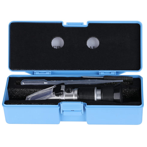 Brix Meter Refractometer 0~90%, Handheld Brix Refractometer, High Accurate Brix Measurement Tool with ATC for Fruit, Beverages&Juice, Honey, Maple...