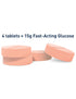 TRUEplus® Glucose Tablets, Orange - 50ct...