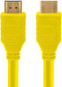 Cmple - HDMI Cable 10FT High Speed HDTV Ultra-HD (UHD) 3D, 4K @60Hz, 18Gbps 28AWG HDMI Cord Audio Return 10 Feet Yellow...