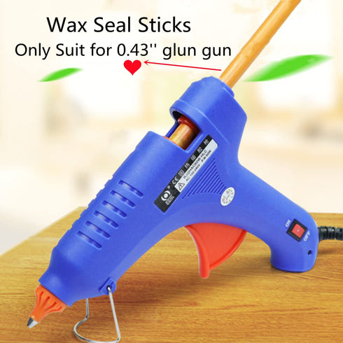 Wax Seal Sticks for Wax Seal Stamp, ONWINPOR 20PCS Gray Wax Sealing Sticks for 0.43’’ Glue Gun, Wax Seal Set Great for Sealing Wax Stamp, Wedding ...