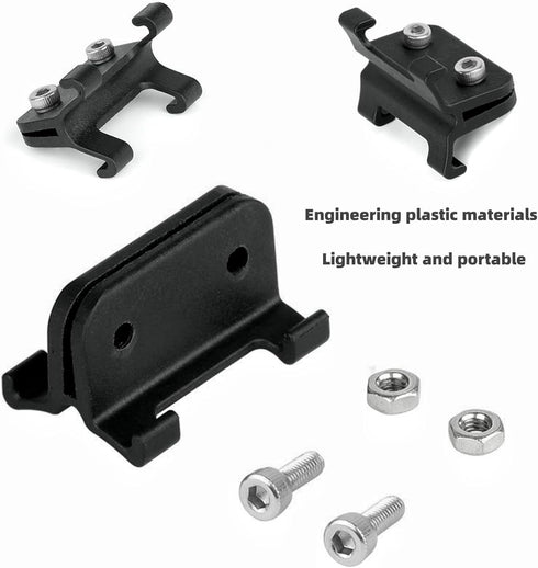 Bike Race Number Plate Mount Holder Cycling Number Mount Quick Release Racing Number Holder Mount for Round Tube Bars...