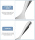 Stainless Steel Rice Paddle Rice Paddle Stainless Steel Rice Spoon Rice Serving Scooper Metal Soup Spoon Nonstick Rice Spatula for Mixing Serving ...
