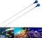 Coral Feeder SPS HPS Feeder, 2 PCS Long Acrylic Aquarium Coral Feeder Syringe Tube for Reef/Anemones/Eels/Lionfish and Other Organisms, Liquid Fer...