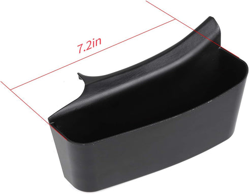 JeCar Gear Shift Storage Tray Compatible with Jeep Compass 2017 2018 2019 2020 Center Console Side Organizer Accessories...