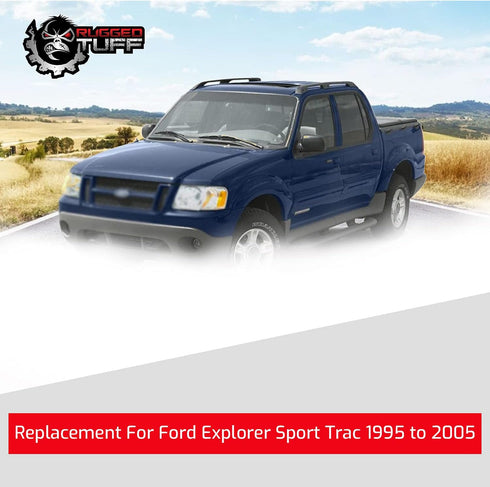 exactafit 8653R Passenger Side Mirror Glass Replacement Repair Compatible With 1995-2005 Ford Explorer, 2001-2005 Explorer Sport Trac, 1995-2005 R...