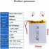3.7V 955565 5000mAh Lithium Polymer ion Battery Rechargeable Polymer Battery Pack with JST 2.0mm Connector...