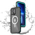 Compatible with Magsafe for iPhone 13 Pro Max Waterproof Case Heavy Duty Protective Full Body Rugged Magnetic Phone Cover with Built-in Screen Pro...