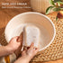 Biodegradable Cellulose Compressed Sponges, Bread Cat Paw Lemon Kitchen Wood Pulp Cleaning Sponges, Cute Natural Non-Scratch Scrub Sponges - 3 Pac...
