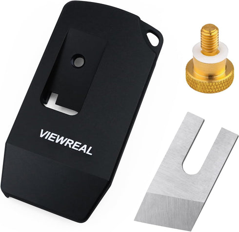 Adjustable Edge Banding Trimmer with High-Speed Steel Blade,Durable Aluminum Alloy Hand Planer for PVC, ABS, Melamine, Wood Veneer – Compact Woodw...