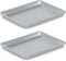 Vollrath (5220) Wear-Ever Collection Quarter-Size Sheet Pans, Set of 2 (9 1/2-Inch x 13-Inch, Aluminum)...