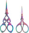 Embroidery Scissors, Stainless Steel Sharp Tip Scissors, Thread Scissors DIY Tools for Embroidery, Craft, Needle Work, Art Work & Everyday Use, 2 ...