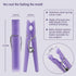 60 Baby Shower Clothespin Games Mini Clothes Pins 1.4 inch for Party Decorations(Purple)...