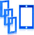1/2" Receptacle Outlet Box Extender, 3pcs Single Gang Electrical Outlet Extender, Shallow Surface Box Extender, for Electrical Box and Electrical ...