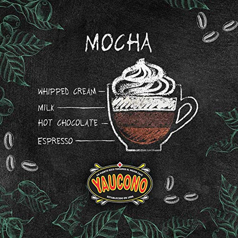 Yaucono Espresso Capsules, Dark Roast, 100 Percent Coffee from Puerto Rico Compatible with Nespresso Machines, 18 Count (Pack of 1)...