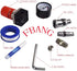 Air Compressor Pressure Regulator with Dial Indicator, 0-175 PSI Air Gauge for Air Compressor and Air Tools (four-way valve)...