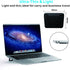 Self-adhesive mini portable laptop stand, invisible computer stand, foldable ergonomic desktop stand, compatible with MateBook X pro, D14, MacBook...