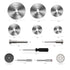 Rotary Tools Cutting Wheel Set 47pcs?Mini Circular Saw Blades,Mesh Cutting Discs,Dismond Cutting Wheels,Rotary Tools Accessory Set for DIY Enthusi...