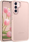 Rayboen for Samsung Galaxy S22 Plus Case, Translucent Frosted Hard Back Silicone Edge Skin Feel Anti-Scratch Protective Slim Phone Cover for Samsu...