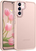 Rayboen for Samsung Galaxy S22 Plus Case, Translucent Frosted Hard Back Silicone Edge Skin Feel Anti-Scratch Protective Slim Phone Cover for Samsu...