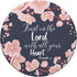 Christian Bible Verse Proverbs 3:5 Navy Blue Floral PopSockets Adhesive PopGrip...