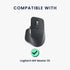 kwmobile Mouse Grip Tape Compatible with Logitech MX Master 3S Grip Tape - Non-Slip Faux Leather - Black...