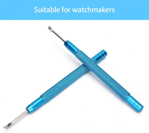 ZJchao Watch Hands Removers, 2pcs Lever Type Puller Watch Hand Press Tools Watch Needle Remover Lifting Tool Watch Repairing Accessory Watch Minut...