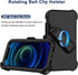 for iPhone 12 Case, iPhone 12 Pro Case with Belt Clip Holster, 2X Screen Protector, Heavy Duty Military Grade Full Body Shockproof Rugged Protecti...