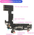 Replacement for iPhone 13 Charging Port Dock Connector for iPhone 13 Charging Port Replacement USB Charger Board Flex Cable Assembly Accessories w...