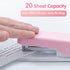 M&G Stapler Desktop Stapler, Small Cute Stapler with 1000 Staples, 20 Sheet Capacity, Portable Basic Staplers for Office School Home (Pink)...