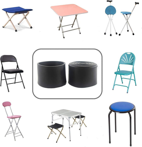Round Chair Leg Floor Protectors,ULIFESTAR 20PCS Chair Leg Caps Anti Slip Furniture Protection Covers Pads for Sofa Chair Table Legs,Smooth Moving...
