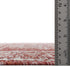 Unique Loom Outdoor Traditional Collection Area Rug - Timeworn (2' x 3' 1" Rectangle Rust Red/Gray)...