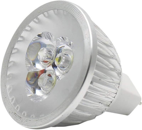 MR16 LED Bulbs MR16 3W LED Cool White Light Bulbs GU5.3 MR16 LED Bulbs 12V 3 Watt LED Spotlight Bulbs for Landscape Recessed Track Lighting,20W Ha...
