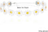 GUOXIAOMEI Sweet Handmade Colorful Daisy Flower Sunflower Pendant Clavicular Chain Adjustable Choker Necklace Friendship Elegant Jewelry for Women...