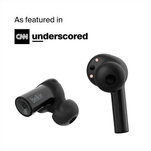 Belkin Wireless Earbuds, SoundForm Freedom True Wireless Bluetooth Earphones with Wireless Charging Case IPX5 Certified Sweat and Water Resistant ...
