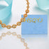 HSQYJ Shiny 14k Gold Beaded Stainless Steel Necklace High Polish Graduated Bead Ball Chain Necklace Fashion Chunky Choker Costume Jewelry Gift for...