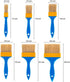 Chalk & Wax Paint Brush, 6PCS Chalk Paint Brushes for Crafts, Paint Brushes for Walls & Furniture, Wax Brushes for Painting and Refinishing Furnit...