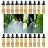 20 pcs Irrigation System Copper Nozzle Adjustable Spray Nozzle Garden Water Cooling System Irrigation Greenhouse Vegetables Lawn Watering Nozzle (...