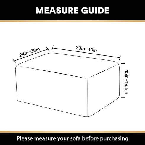 PrinceDeco Real Velvet Plush Ottoman Cover Soft Rectangle Folding Storage Covers Furniture Protector Removable Footstool Protect Footrest Covers E...