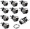 HiLetgo 10pcs DC Power Supply Jack Socket Female Panel Mount Connector 3-Pin 5.5 x 2.1mm...