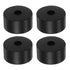 4pcs Rubber Spacer 2 Inch OD 0.47 Inch ID 1.2 Inch Thick Neoprene Round Anti Vibration Isolation Pads Isolator Rubber Washers Bushings for Home Ca...