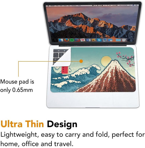 SenseAGE x Ekax 3-in-1 Mouse Pad, Multi-Functional Microfiber Mouse Pad for Laptop, Portable & Washable Keyboard Mat, Monitor Protection, Monitor ...