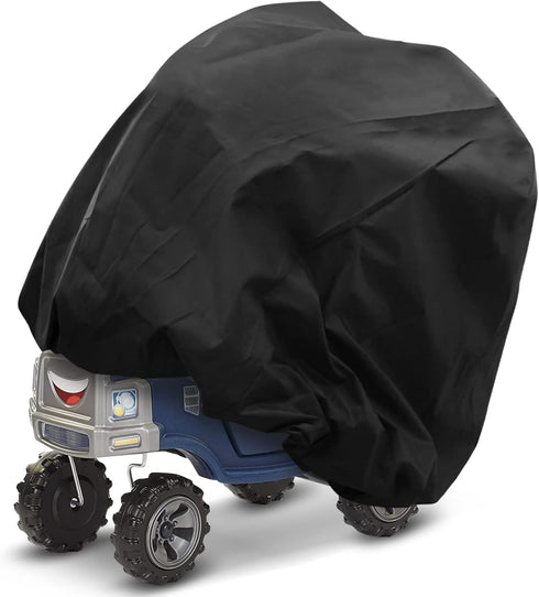 Tonhui Waterproof Cover for Cozy Coupe Truck Ride-On Car, for Kids Foot-Power Car, Toddler Car Push and Buggy Cover Outdoor Sun, Dust, Snow Protec...