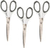 SINGER 6-1/2 inch Craft Scissors with Comfort Grip, Set of 3...