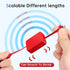 Three in One Charging Cable Roll, Data Transfer, 3 in 1 Charging Cable Retractable, Phone Holder, Compatible USB C(Type-C)/Micro USB/IP, Compatibl...