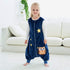 MICHLEY Toddler Sleeping Sack with Feet Newborn Infant Sleeveless Sleeping Bag 2-way Zipper Baby Wearable Blanket for Walkers,Dark Blue Owl,1-3T...