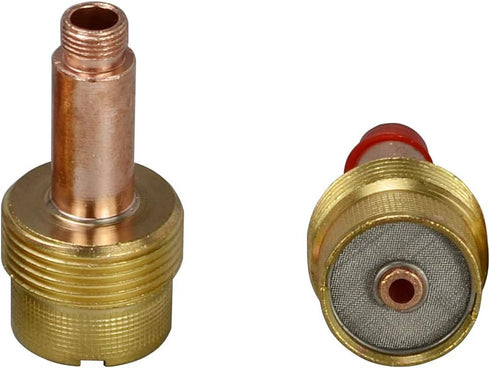 RIVERWELD Large Diameter TIG Gas Lens Collet Body Jumbo 995795 (1/8“ & 3.2mm) Fit SR WP 17 18 26 TIG Welding Torch 2pk...