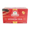 Baumann Premium American Ginseng Tea Bags (20 Tea Bags) - Authentic Panax Wisconsin Grown Panax Ginseng Herbal Tea - Healthy Green Tea with Antiox...