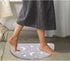 Noctilucent Mat Anti-Slip Rug Star Shinning in Night Door Mat Glow in Dark Decorative Floor Mat Outdoor Indoor Entrance Soft Carpet Semicircular 2...